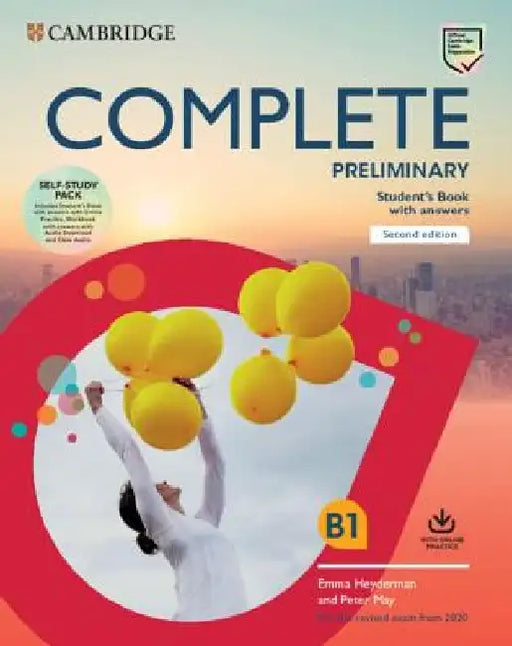 Complete Preliminary Self Study Pack (Sb W Answers W Online Practice and WB W Answers W Audio Download and Class Audio): For the Revised Exam from 202 by Peter May