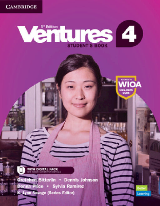 Ventures Level 4 Digital Value Pack by Gretchen Bitterlin, Dennis Johnson, Donna Price