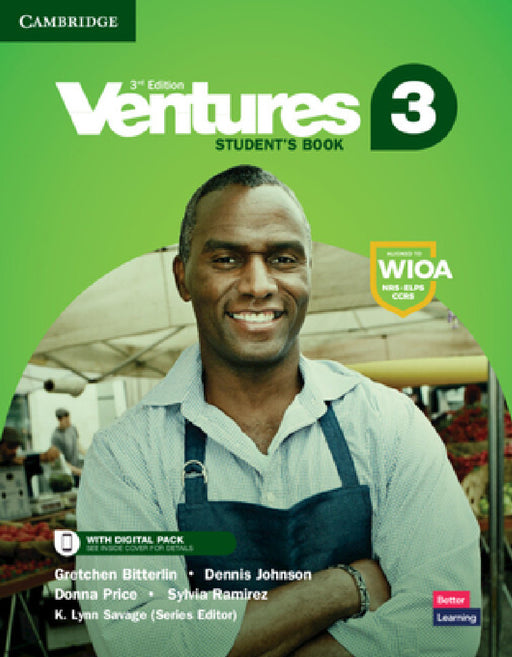 Ventures Level 3 Digital Value Pack by Gretchen Bitterlin, Dennis Johnson, Donna Price