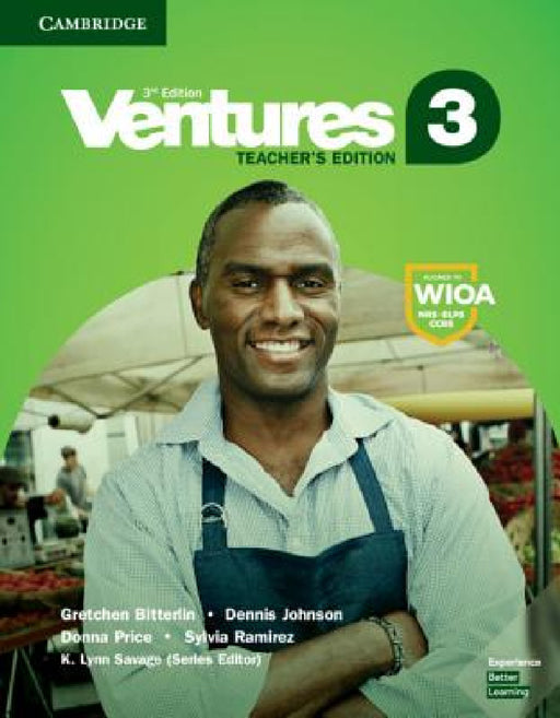 Ventures Level 3 Teacher's Edition by Gretchen Bitterlin, Dennis Johnson, Donna Price