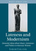 Lateness and Modernism by Sarah Collins