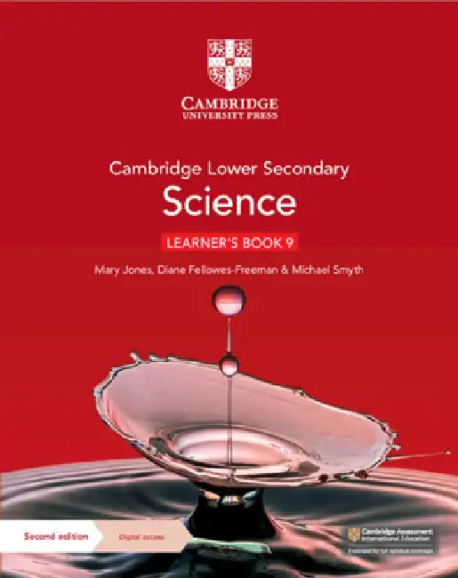 Cambridge Lower Secondary Science Learner's Book 9 with Digital Access (1 Year) by Mary Jones