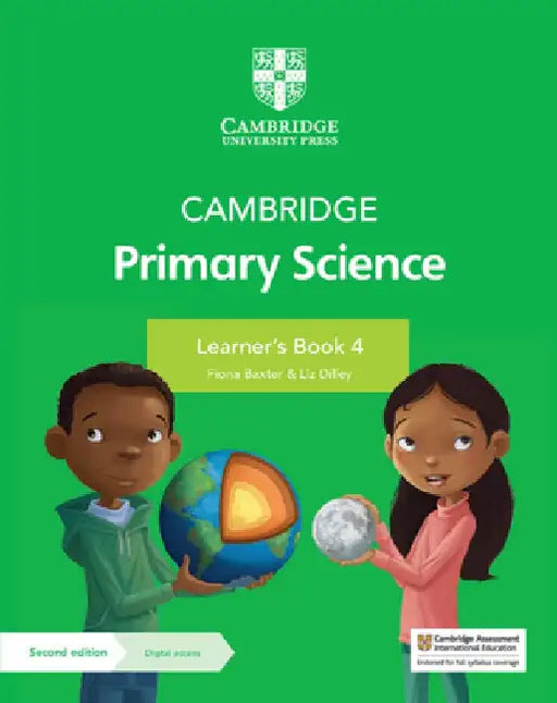 Cambridge Primary Science Learner's Book 4 with Digital Access (1 Year) by Fiona Baxter