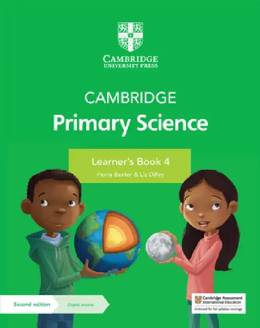 Cambridge Primary Science Learner's Book 4 with Digital Access (1 Year) by Fiona Baxter