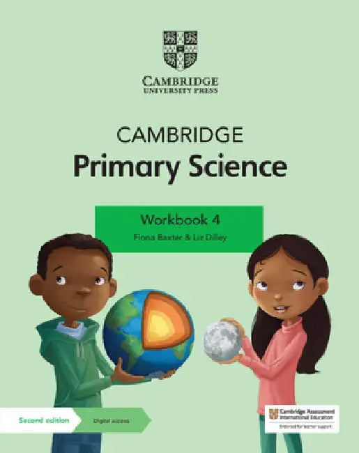 Cambridge Primary Science Workbook 4 with Digital Access (1 Year) by Fiona Baxter