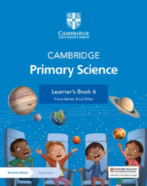 Cambridge Primary Science Learner's Book 6 with Digital Access (1 Year) by Fiona Baxter