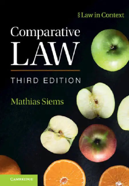 Comparative Law by Mathias Siems