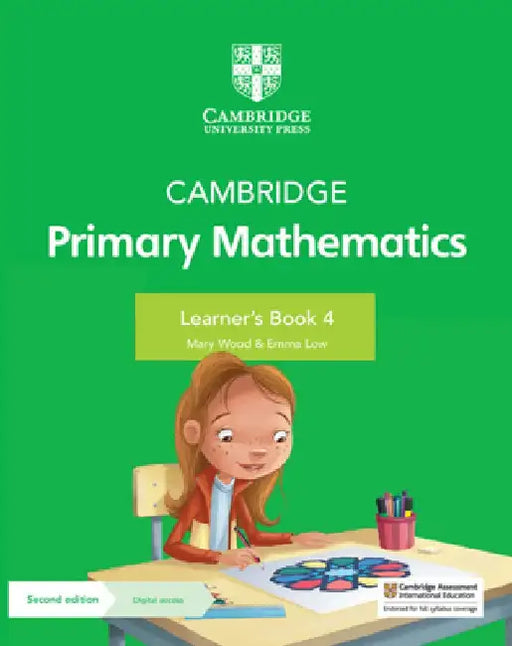 Cambridge Primary Mathematics Learner's Book 4 with Digital Access (1 Year) by Mary Wood