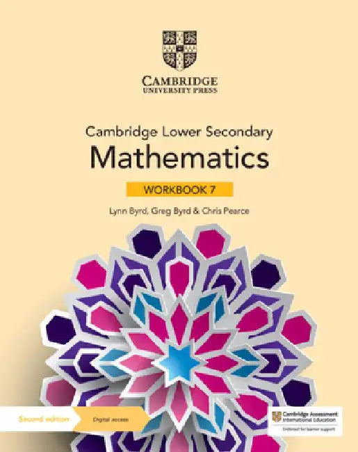 Cambridge Lower Secondary Mathematics Workbook 7 with Digital Access (1 Year) by Lynn Byrd