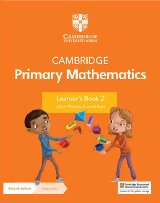 Cambridge Primary Mathematics Learner's Book 2 with Digital Access (1 Year) by Cherri Moseley