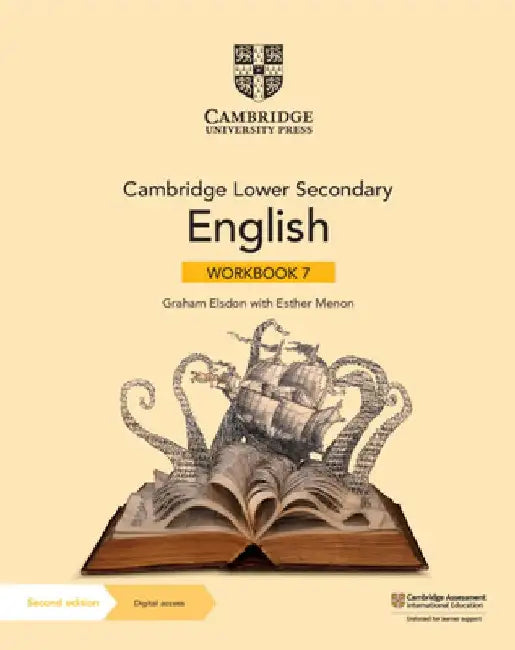 Cambridge Lower Secondary English Workbook 7 with Digital Access (1 Year) by Graham Elsdon