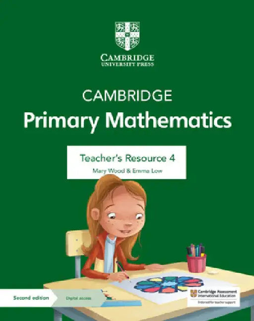Cambridge Primary Mathematics Teacher's Resource 4 with Digital Access by Mary Wood