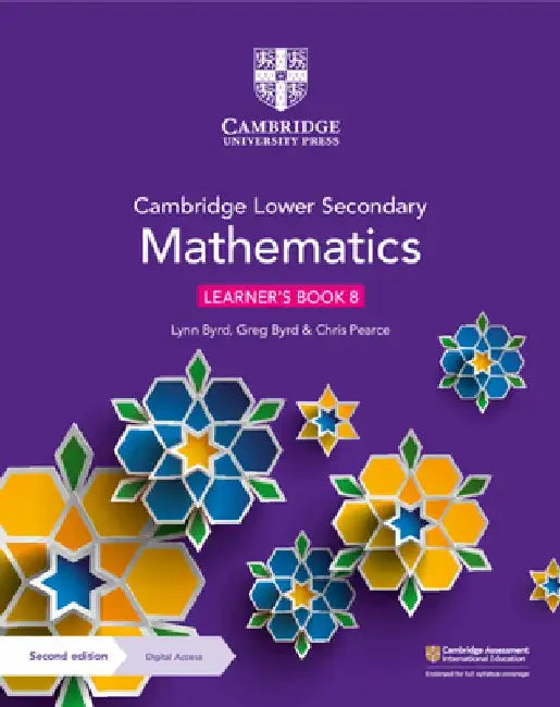 Cambridge Lower Secondary Mathematics Learner's Book 8 with Digital Access (1 Year) by Lynn Byrd