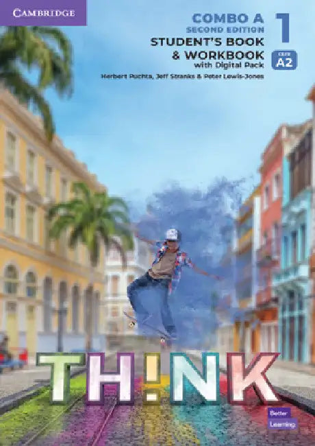 Think Level 1 Student's Book and Workbook with Digital Pack Combo a British English by Herbert Puchta