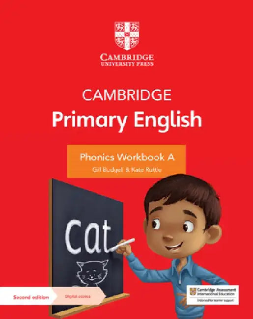 Cambridge Primary English Phonics Workbook a with Digital Access (1 Year) by Gill Budgell