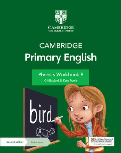 Cambridge Primary English Phonics Workbook B with Digital Access (1 Year) by Gill Budgell