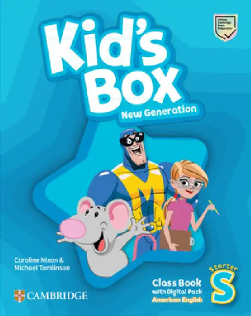 Kid's Box New Generation Starter Class Book with Digital Pack American English by Caroline Nixon, Michael Tomlinson