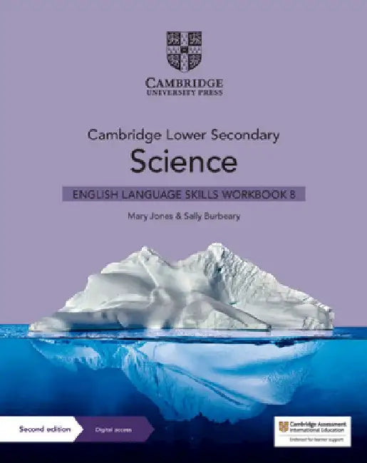 Cambridge Lower Secondary Science English Language Skills Workbook 8 with Digital Access (1 Year) by Mary Jones