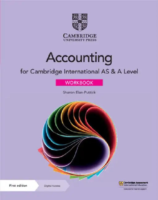 Cambridge International as & a Level Accounting Workbook with Digital Access (2 Years) [With eBook] by Sharon Elan-Puttick