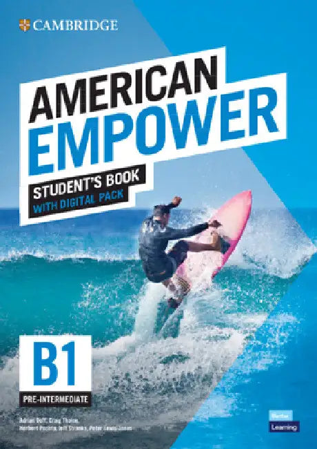 American Empower Pre-Intermediate/B1 Student's Book with Digital Pack by Adrian Doff