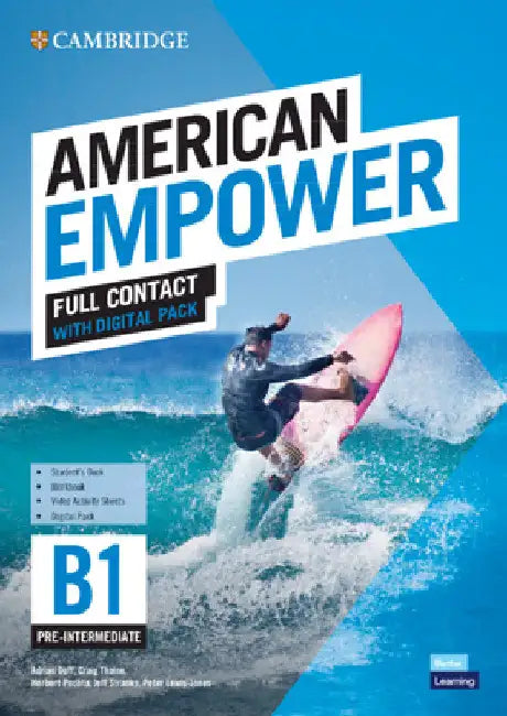 American Empower Pre-Intermediate/B1 Full Contact with Digital Pack by Adrian Doff