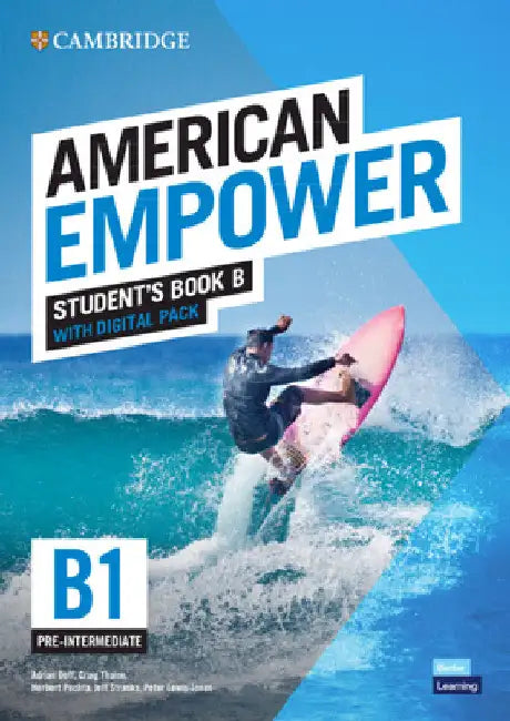 American Empower Pre-Intermediate/B1 Student's Book B with Digital Pack by Adrian Doff