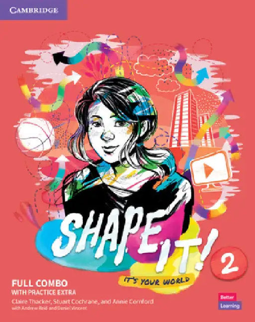 Shape It! Level 2 Full Combo Student's Book and Workbook with Practice Extra by Claire Thacker