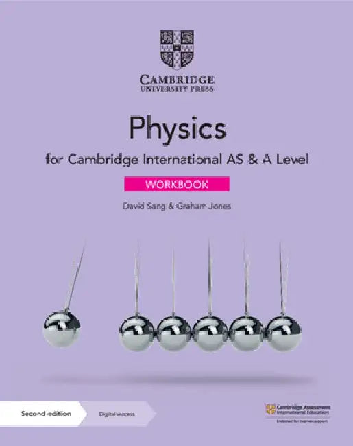 Cambridge International as & a Level Physics Workbook with Digital Access (2 Years) by David Sang