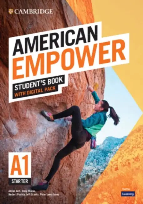 American Empower Starter/A1 Student's Book with Digital Pack by Adrian Doff, Craig Thaine, Herbert Puchta