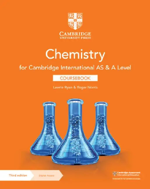 Cambridge International as & a Level Chemistry Coursebook with Digital Access (2 Years) by Lawrie Ryan
