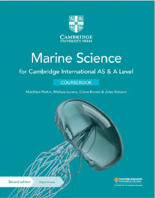 Cambridge International as & a Level Marine Science Coursebook with Digital Access (2 Years) by Matthew Parkin