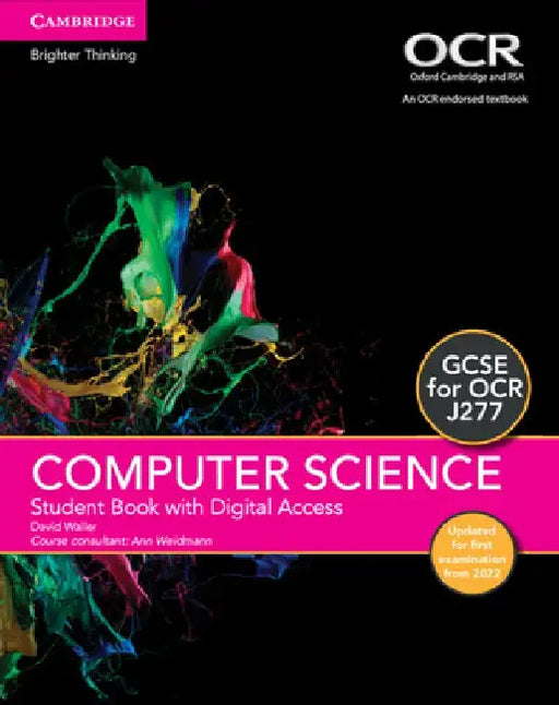 GCSE Computer Science for OCR Student Book with Digital Access (2 Years) Updated Edition by David Waller