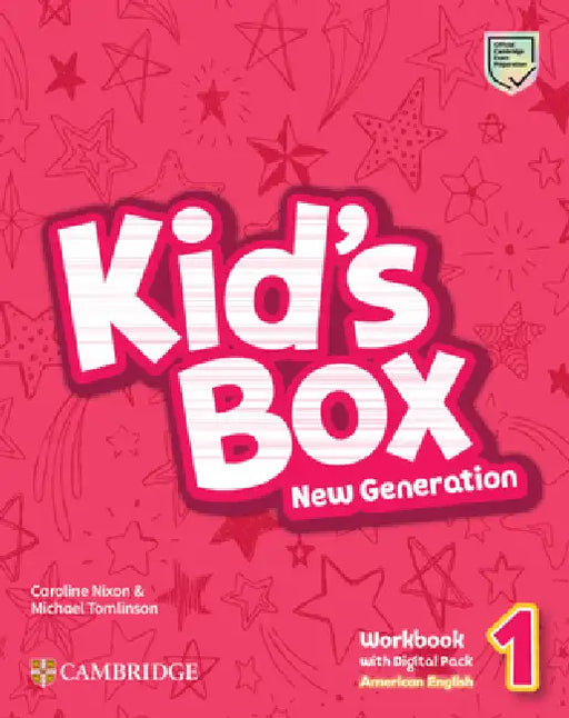 Kid's Box New Generation Level 1 Workbook with Digital Pack American English by Caroline Nixon, Michael Tomlinson