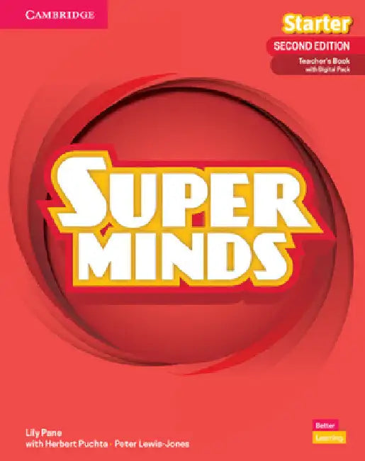 Super Minds Starter Teacher's Book with Digital Pack British English by Lily Pane