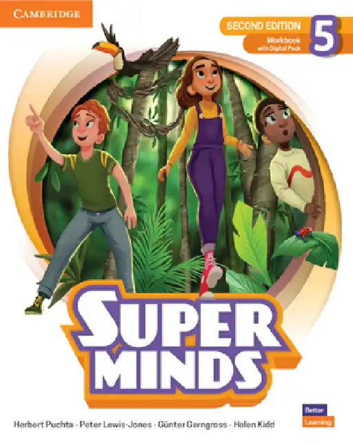 Super Minds Level 5 Workbook with Digital Pack British English by Herbert Puchta, Peter Lewis-Jones, Günter Gerngross