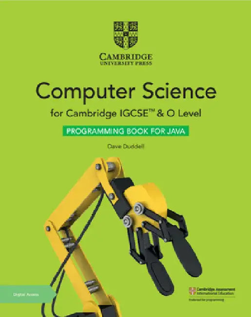 Cambridge Igcse(tm) and O Level Computer Science Programming Book for Java with Digital Access (2 Years) by Dave Duddell