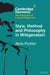 Style, Method and Philosophy in Wittgenstein by Alois Pichler
