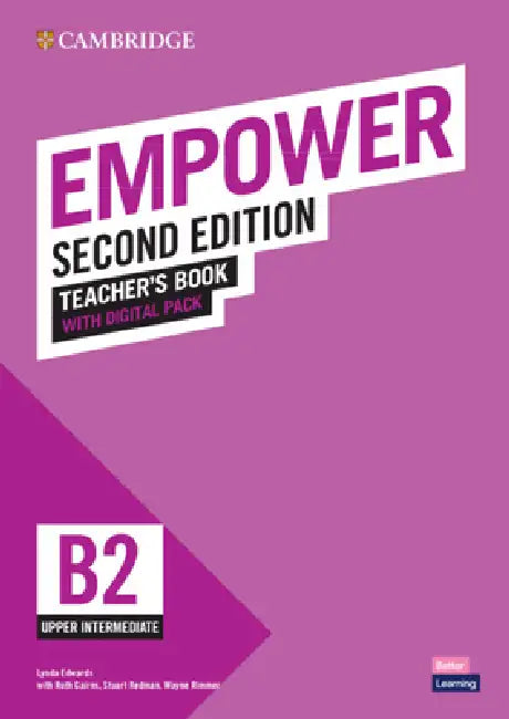 Empower Upper-Intermediate/B2 Teacher's Book with Digital Pack by Lynda Edwards, Ruth Gairns, Stuart Redman