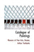 Catalogue of Paintings by Museum Of Fine Arts