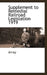 Supplement to Remedial Railroad Legislation 1919 by Array