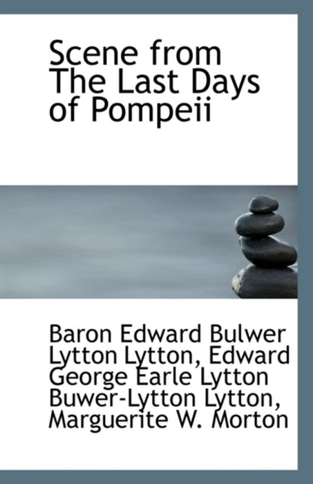 Scene From The Last Days Of Pompeii by Edward Geor Edward Bulwer Lytton Lytton