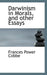 Darwinism in Morals, and Other Essays by Frances Power Cobbe