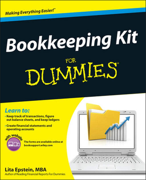 Bookkeeping Kit for Dummies [With CDROM] by Lita Epstein