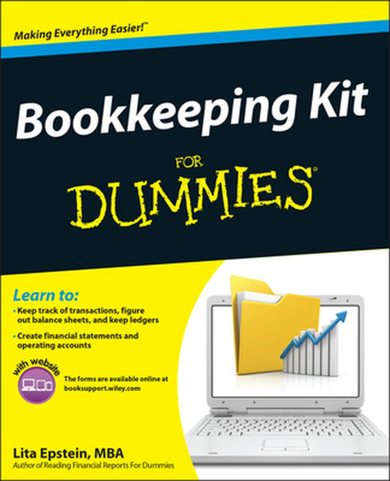 Bookkeeping Kit for Dummies [With CDROM] by Lita Epstein