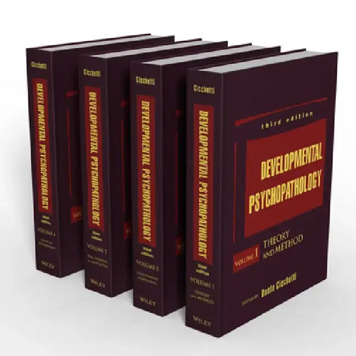 Developmental Psychopathology,, 4 Volume Set by Dante Cicchetti