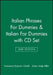 Italian Phrases for Dummies & Italian for Dummies, 2nd Edition with CD Set by Francesca Romana Onofri