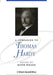 A Companion To Thomas Hardy by Keith Wilson
