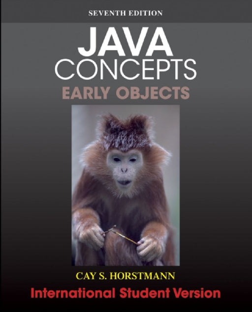 Java Concepts, International Student Version by Cay S. Horstmann