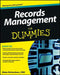 Records Management for Dummies by Richardson