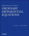 Ordinary Differential Equations, Solutions Manual by Michael D. Greenberg